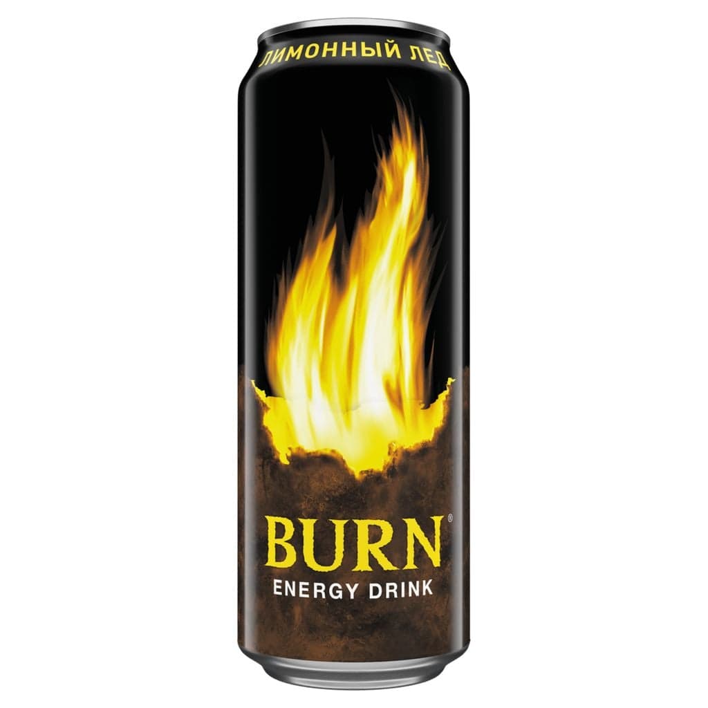 Энергетический напиток «Burn Original» / Берн ж/банка 449 мл