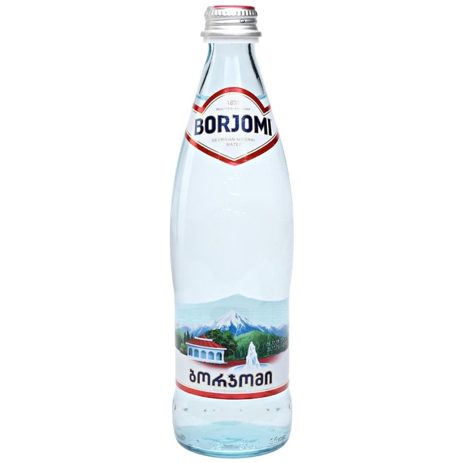 Минеральная вода «Borjomi» / Боржоми газированная стекло 500 мл