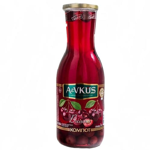 Компот Азербайджанский Azvkus Вишня 1 л